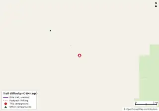 Map of trails near Collier-Seminole State Park Campground