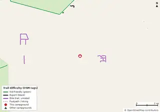 Map of bike trails near Davie/Fort Lauderdale KOA Holiday