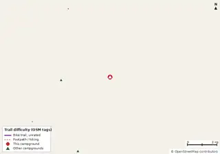 Map of trails near Encore Vacation Village