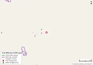 Map of trails near Otter