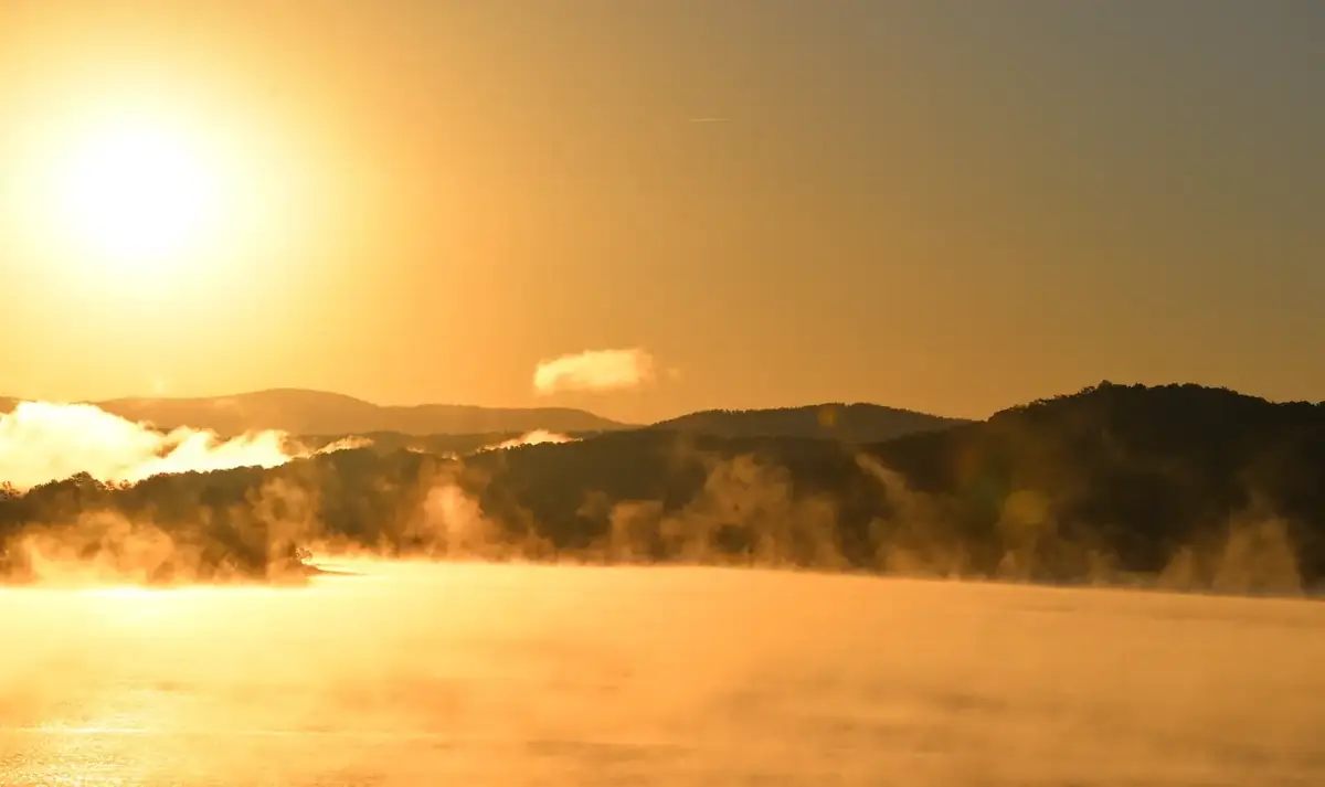 Sunrise at Doll Mountain Campground
