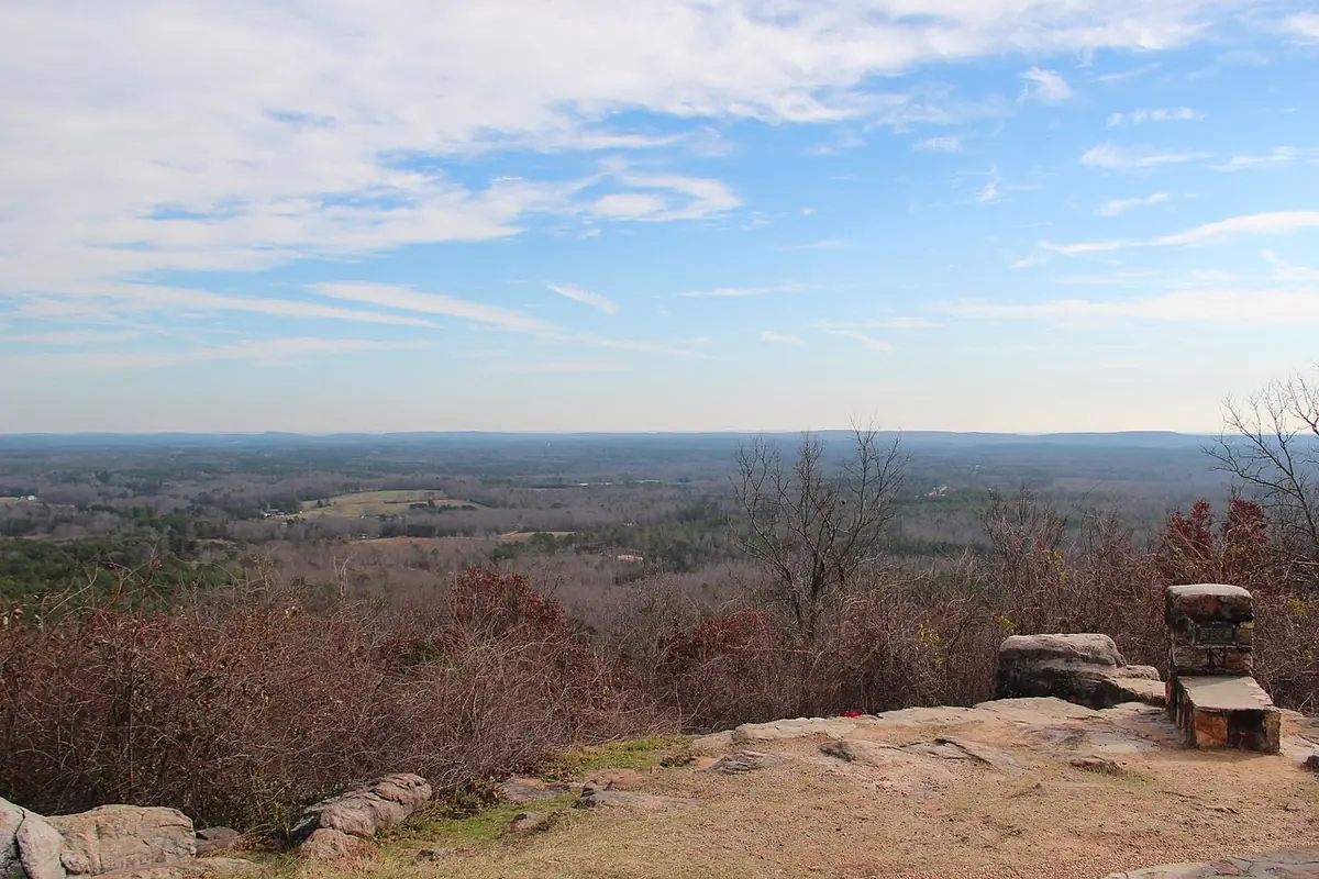 F.D. Roosevelt State Park: Dowdell Knob in FDR State Park, Georgia