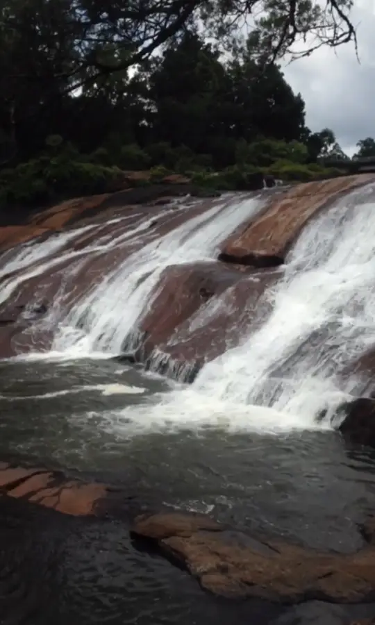 High Falls State Park: This is a photo of the waterfalls at High Falls State Park in Georgia.