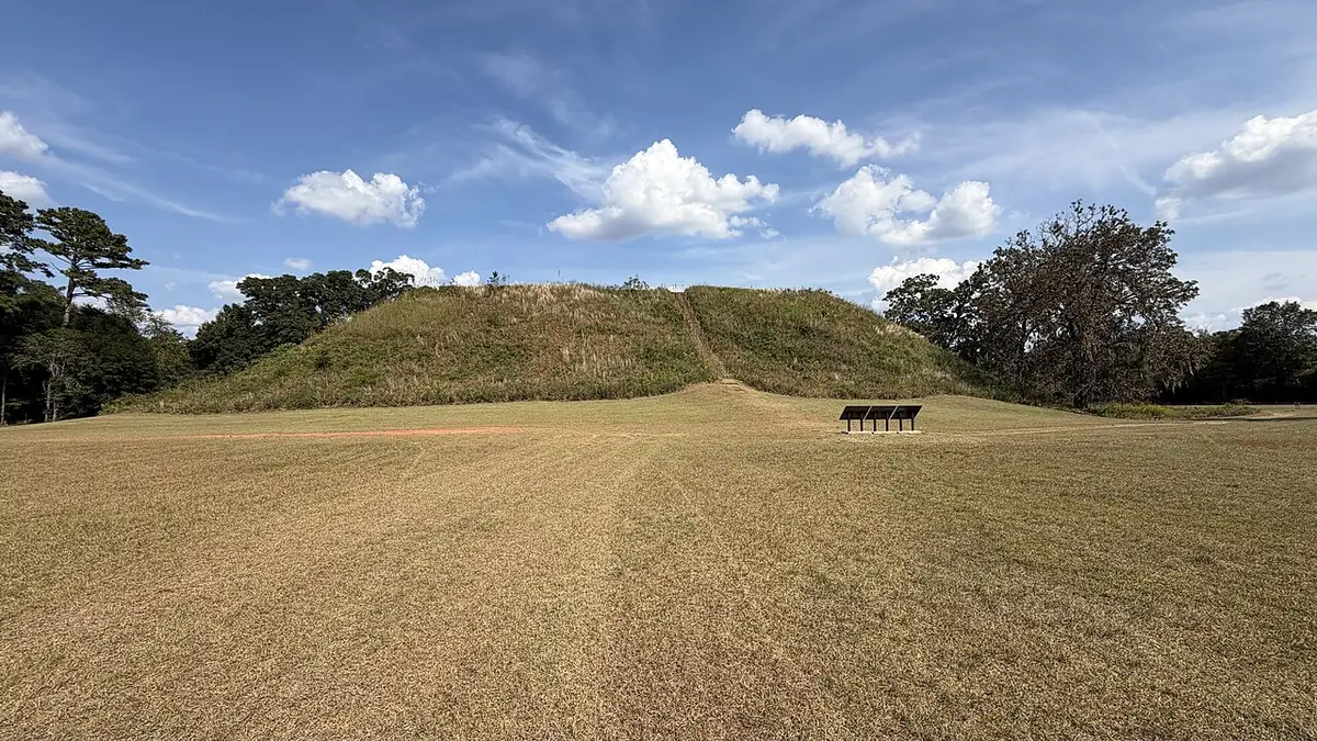 Kolomoki Mounds State Park: Large Mound at Site