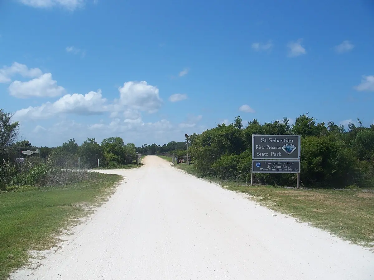 St. Sebastian River Preserve State Park: Sebastian, Florida: St. Sebastian River Preserve State Park Southeast entrance, off County Road 510