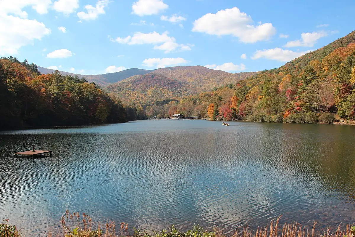 Vogel State Park: Lake Trahlyta, October 2016